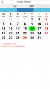 Sveriges kalender screenshot 0
