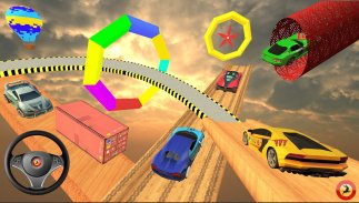 Omega Superhero Stunt Car Game screenshot 1