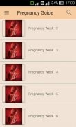 Pregnancy week by week. Children. Period tracker screenshot 1