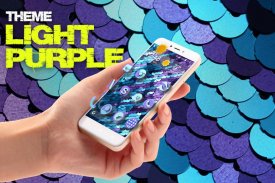 Apolo Light Purple - Theme Icon pack Wallpaper screenshot 0