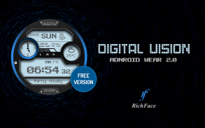 Digital Vision Watch Face screenshot 8