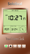 Travel Alarm Relógio screenshot 1
