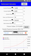 Retirement Calculator screenshot 5