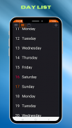 Kalendar screenshot 2