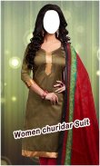 Women Churidar Suit HD screenshot 1