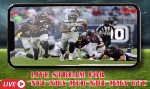 Sport Live Stream NFL NBA NCAA screenshot 3