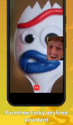 Best Funny Forky Fake Chat And Video Call screenshot 1