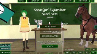 School girl Supervisor - Saori Sato - WildLife screenshot 8