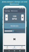 AfinApp – Afinador y Metrónomo screenshot 1