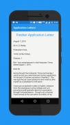 Application Letters screenshot 3