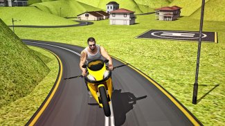 Flying Moto Racer 3d screenshot 10