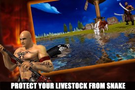 Barbarian Snakes War 3D screenshot 5