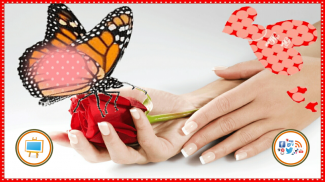 butterfly photo frame effect screenshot 4