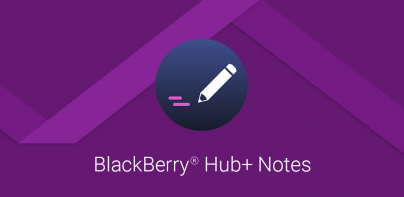 BlackBerry Hub+ Notes