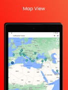 Трекер землетрясений - оповещения и карта screenshot 8