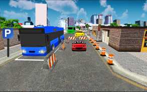 Bus Station Parking Game City Luxury Coach Master screenshot 4