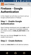 Learn Firebase screenshot 3