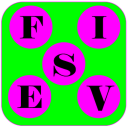 Fives Word Icon