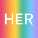 HER: Lesbische FLINTA App Icon