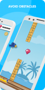 Lazy tropical Bird Adventure - Tap, Flap and Fly screenshot 8