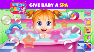 Triplet Chic Baby Care Games screenshot 1