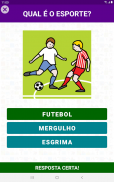 Jogo dos esportes - Perguntas e respostas screenshot 2