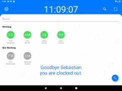 TimeTrack Terminal - NFC RFID Time attendance screenshot 1