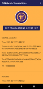 Pi Network Transactions Testnet & Mainnet (soon) screenshot 1