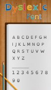 Dyslexic Font for FlipFont , Cool Fonts Text Free screenshot 0