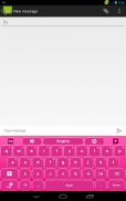 Merah muda Keyboard screenshot 11