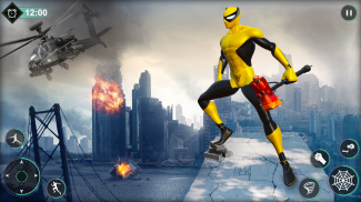 Miami Spider Hero Open Word Superhero Fighting screenshot 1