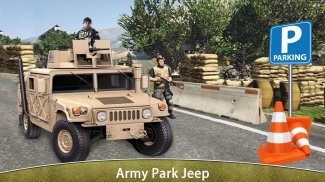 jeep militare parcheggio guida screenshot 0
