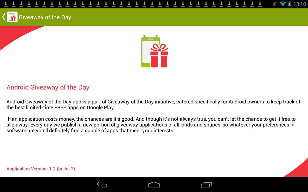 Giveaway of the day para Android - Download