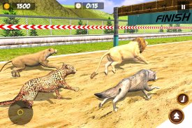 Wild Animals Race Simulator screenshot 5