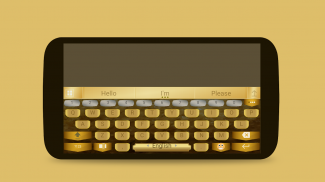 ai.keyboard Gold theme screenshot 4