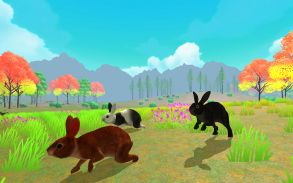 forest rabbit animal simulator pet games screenshot 0