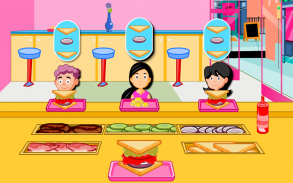 Cooking Game-Sandwich Shop screenshot 2
