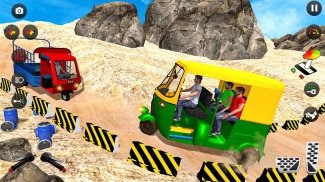 Rickshaw Game 3D tuk tuk auto screenshot 2