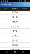 Kaomoji: Emojis Japoneses Free screenshot 1