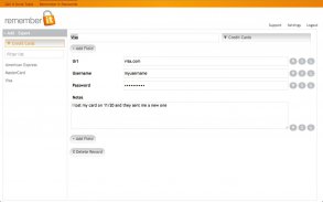 Remember It Passwords App screenshot 0