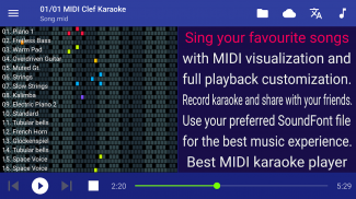 MIDI Clef Karaoke Player screenshot 11