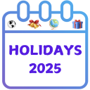 Holiday Calendar 2025