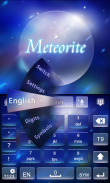 Meteorite GO Keyboard Theme screenshot 2