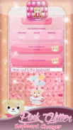 Pink Glitter Keyboard Changer screenshot 3