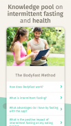BodyFast للصيام المتطقع: مدرب متعقب، نظام غذائي screenshot 3