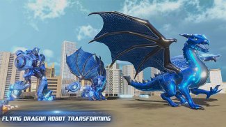 Real Police Dragon Robot Transforming: Robot Wars screenshot 0