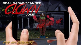 Real Radar Scanner Clown Witz screenshot 1