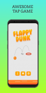 Flappy Dunk Game - Basketball screenshot 3