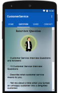 Customer Service Interview Questions Guide screenshot 0