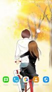 Romantic Anime Couple Wallpapers HD screenshot 3